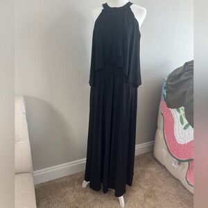 Gorgeous black maxi dress medium koh koh